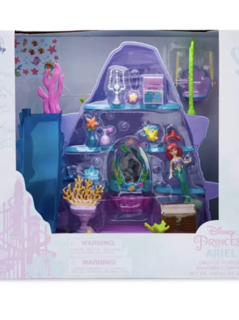 Disney Parks Ariel Grotto Playset - The Little Mermaid New With Box
